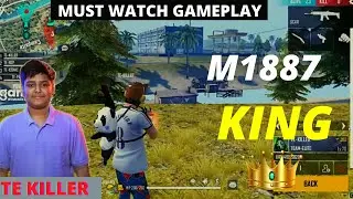TE-KILLER GOD LEVEL M1887 GAMEPLAY|| BEST SHOTGUN PLAYER? || GARENA FREE FIRE