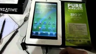 Практический опыт работы с Android-планшетом Creative Ziio 7 с выставки CES 2011.