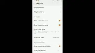 Redmi note 3 pro - how to get notification icons on status bar.