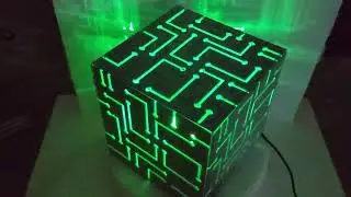 Alien Cube: 3D Print + Arduino + Led + Google Home Compatible // Stampa 3D - Cubo Alieno