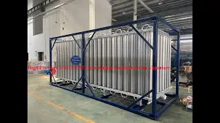 LNG Plant LNG LCNG Gas Station Air Heated Gas Vaporizer Liquid Oxygen Nitrogen Gasifier Vaporizer