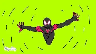 Ultimate Miles Morales time traveling