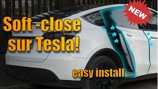 soft-close V5 sur Tesla Model Y : un must have de hansshow
