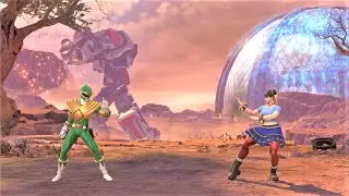 Green Ranger vs Chun-Li (Hardest AI) - Power Rangers: Battle for the Grid