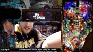Atack From Mars and Indiana Jones Pinball Live Stream with Stashkid13
