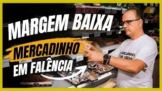 Margem baixa vai fazer meu mercadinho quebrar?