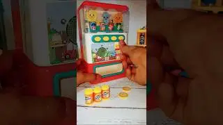 BEVERAGE VENDING MACHINE TOY #asmr #satisfying #toymachine #toys