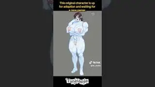 Adoptable Character Timelapse | Original OC Speed Drawing #timelapse  #adoptable #ych#adoptable