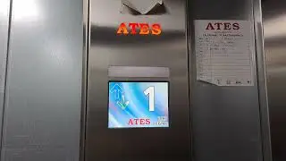 Rare!!! 2015 Ates Parking Elevator at La Fabrica Patio Outlet in San Joaquin, Santiago, Chile