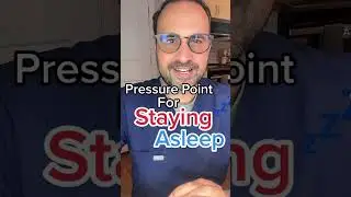 Having trouble staying asleep? Try this acupressure point #sleep #insomnia #wellness #health #drani