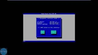 Installing GAIA Operating system for Checkpoint firewall