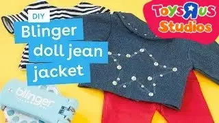 DIY: Make a Blinged-Out Doll Jean Jacket with Blinger! | Toys
