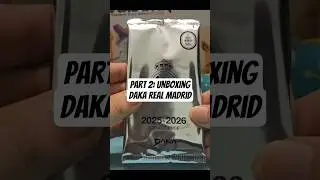 Unboxing DAKA Real Madrid 2025/26 ⚪🔥 PART 2 | Big Hits Inside?!