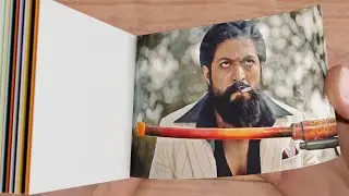 KGF Flip Book | KGF chapter 2 Teaser Flipbook