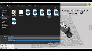 How to export LDD models/files in LDraw format