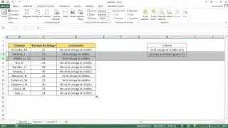 Tutorial Funci&oacute;n Si en Excel