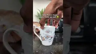 Heat reactive One Piece mugs 🔥 #onepiece #anime #luffy #gear5