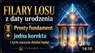 Filary Losu z daty urodzenia. Prosty fundament, jedna korekta i życie zaczyna działać lżej