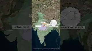 Ken-Betwa River Project. #shorts #kenriver #betwariver
