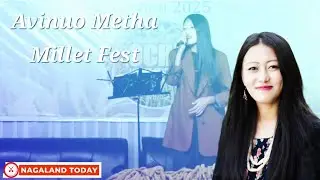 Avinuo Metha Performs Special Tenyidie Song | Millet Festival Kezoma 2025 | Extra Vaganza Nite.