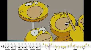 Bart Simpson Drum Solo Transcription