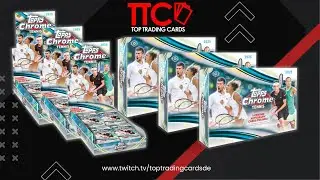 TTC BOX BREAK STREAM 🎾🔥 TOPPS 2025 TENNIS CHROME RELEASE DAY 🔥🎾  | 06.02.2026
