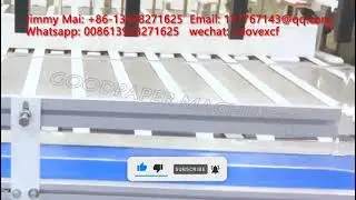 Paper machine full automatic facial tissue folding machine with auto transfer N four sides embossing