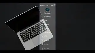 Sidebar Menu using HTML & CSS