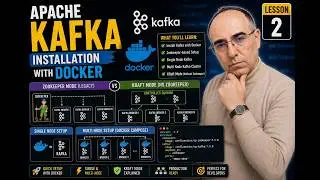 Apache Kafka Installation with Docker (Zookeeper & KRaft) | Single & Multi-Node Setup | Lesson 2