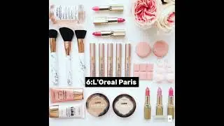 Top 10 best makeup brands in world|Top 10 international makeup brands