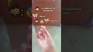 las hadas si se transportan=]