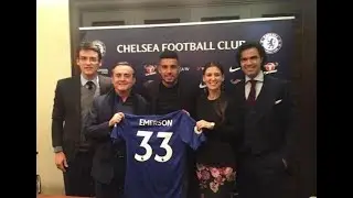 Chelsea transfer news: Emerson poses with shirt after sealing move