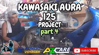 KAWASAKI AURA RESTORATION PART 4 | #motovlog #kawasaki #kapositive