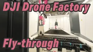 Factory Flythrough FPV Drone Corporate video.