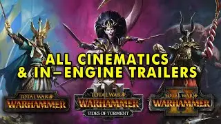 Total War: Warhammer 1, 2 and 3 - All In-engine Cinematic Trailers & Intros FULL HD (October 2025)