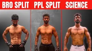 BEST workout Splits and how many Reps Sets for muscle gaining.
