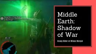 Middle earth Shadow of War - Daily Challenge - Graug Rider of Minas Morgul