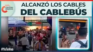 Impresionante explosi&oacute;n de pipa de gas en el Puente de la Concordia y La Calzada Ignacio Zaragoza