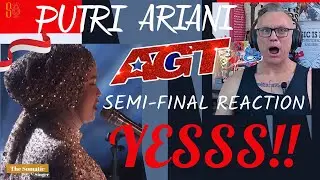 Putri Ariani 🇮🇩 AGT Semi-Final!! Yessssss!!! TheSomaticSinger REACTS!!!