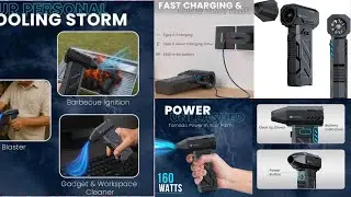 Mini Tornado Air Duster &ndash; 130000 RPM Power Cleaner🤯 under 2000