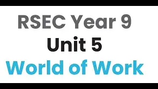 Careers in Aviation | Year 9 World of Work &ndash; Unit 5 🌟
