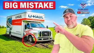 Big truck with Little truck. Easy Recovery