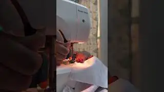This ASMR moment captures the heart of RedBerry Cuddle &mdash; slow, careful stitches and mindful making