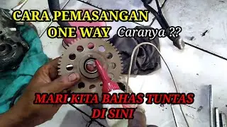 cara pemasangan one way Xeon karburator