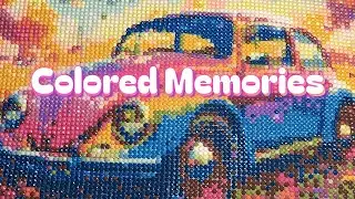 Diamond Painting ASMR 💎 Rainbow Beetle Journey ✨  FINALE  🌈 Colored Memories