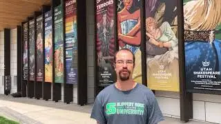 Shout out from Slippery Rock U. head of musical theatre Aaron Galligan-Stierle to CAPW2021 attendees