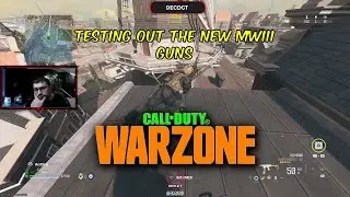 WARZONE MW3 running new guns
