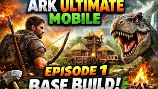 ARK Ultimate Mobile Gameplay 2026 😱 | Episode 1 Base Building & Survival Begins!
