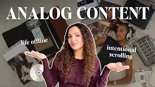 Why You Should Use the Analog Trend in Your Content As A Female Founder (and how to do it)