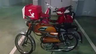 Derbi  antorcha cambio de escape por garcía racing.